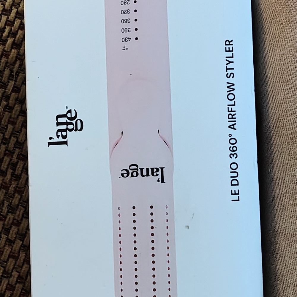 Lange Le Duo 360° Airflow Styler in Soft Pink